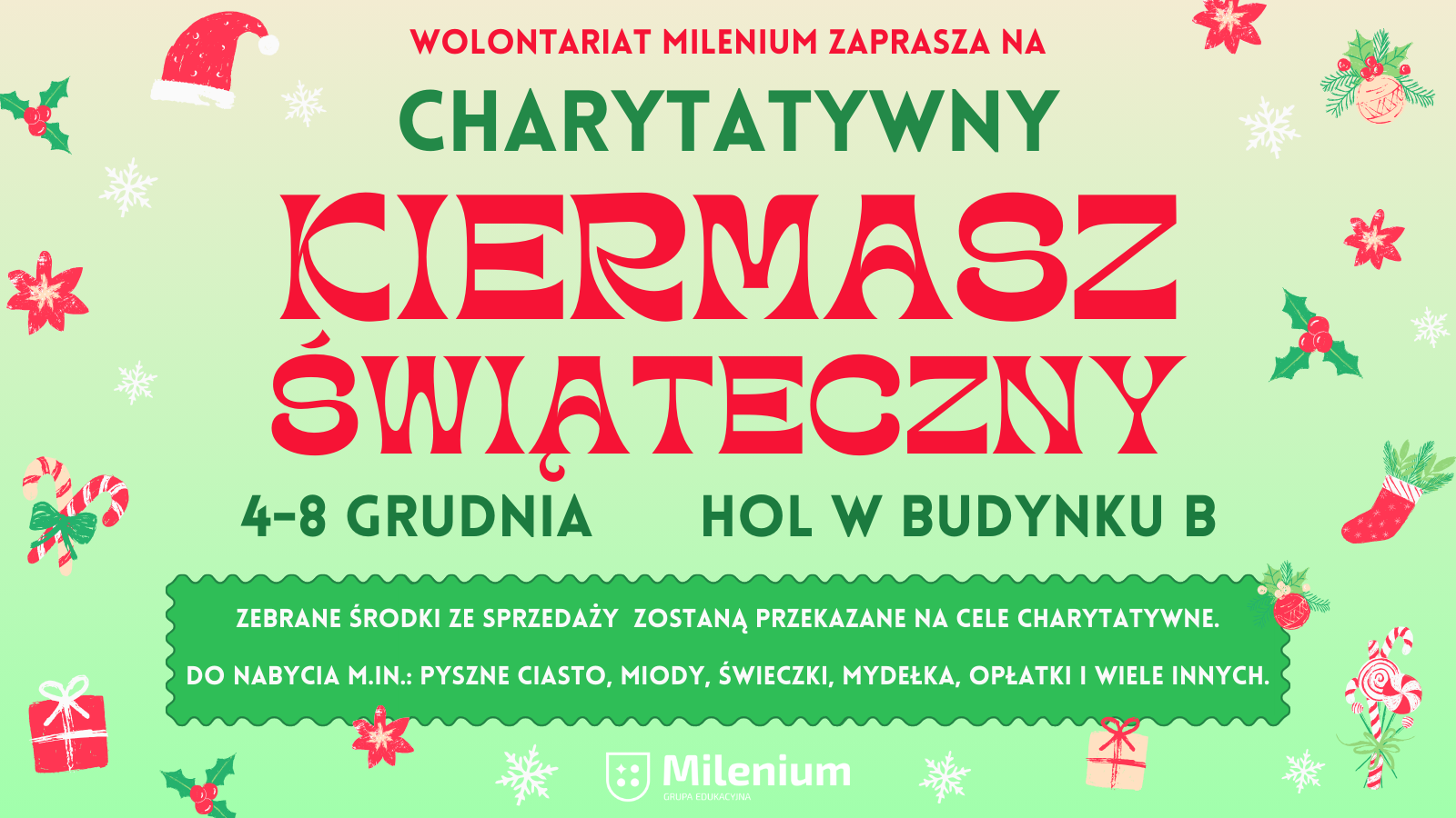 Charytatywny Kiermasz Świąteczny 