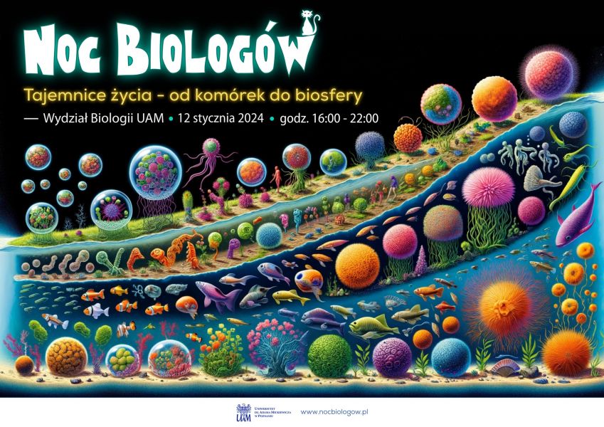 XIII edycja Nocy Biologów na Wydziale Biologii UAM