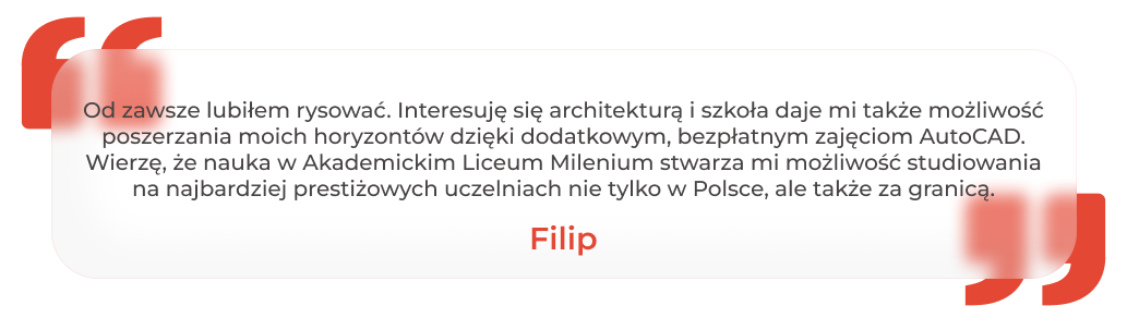 opinie o liceum milenium filip