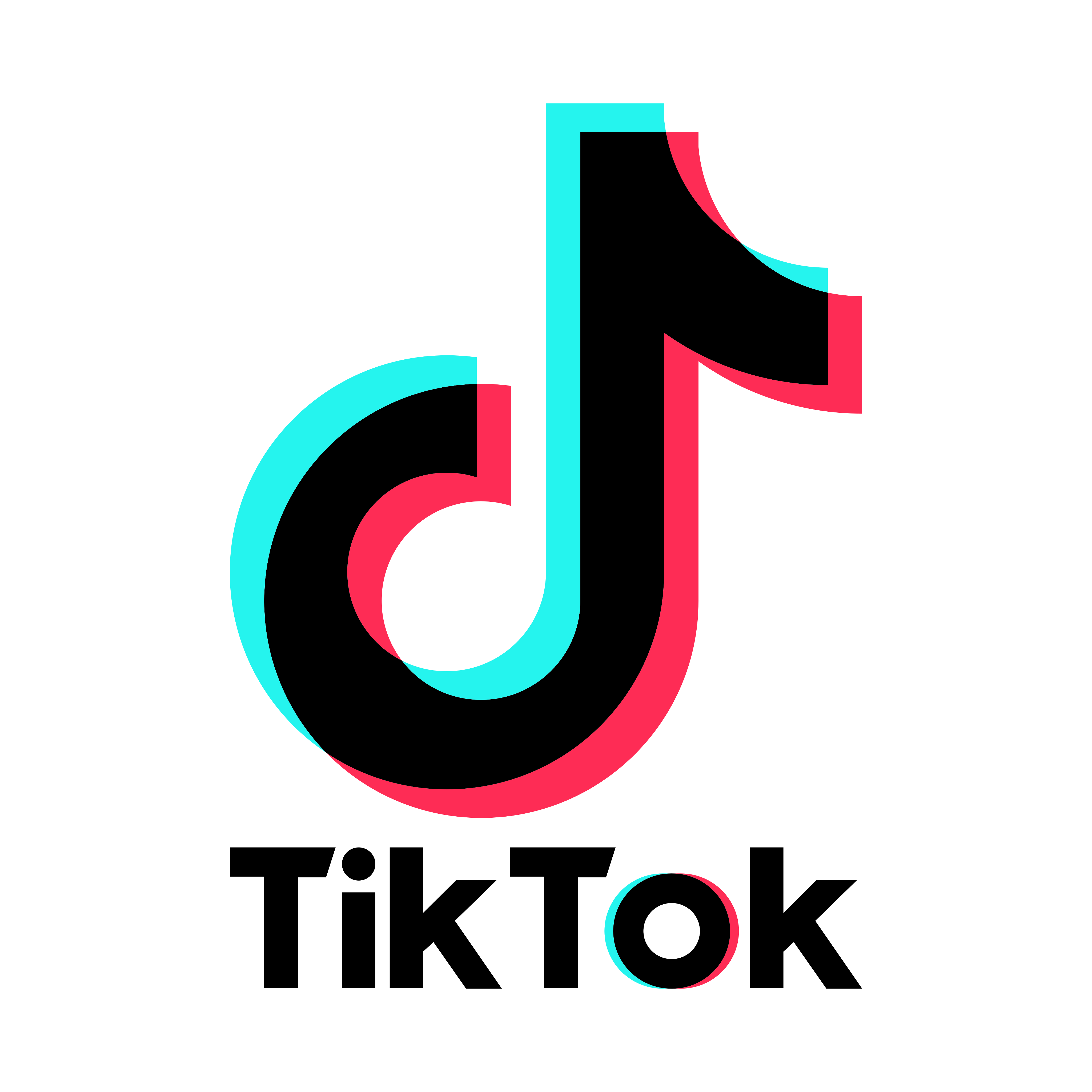 tik tok logo milenium
