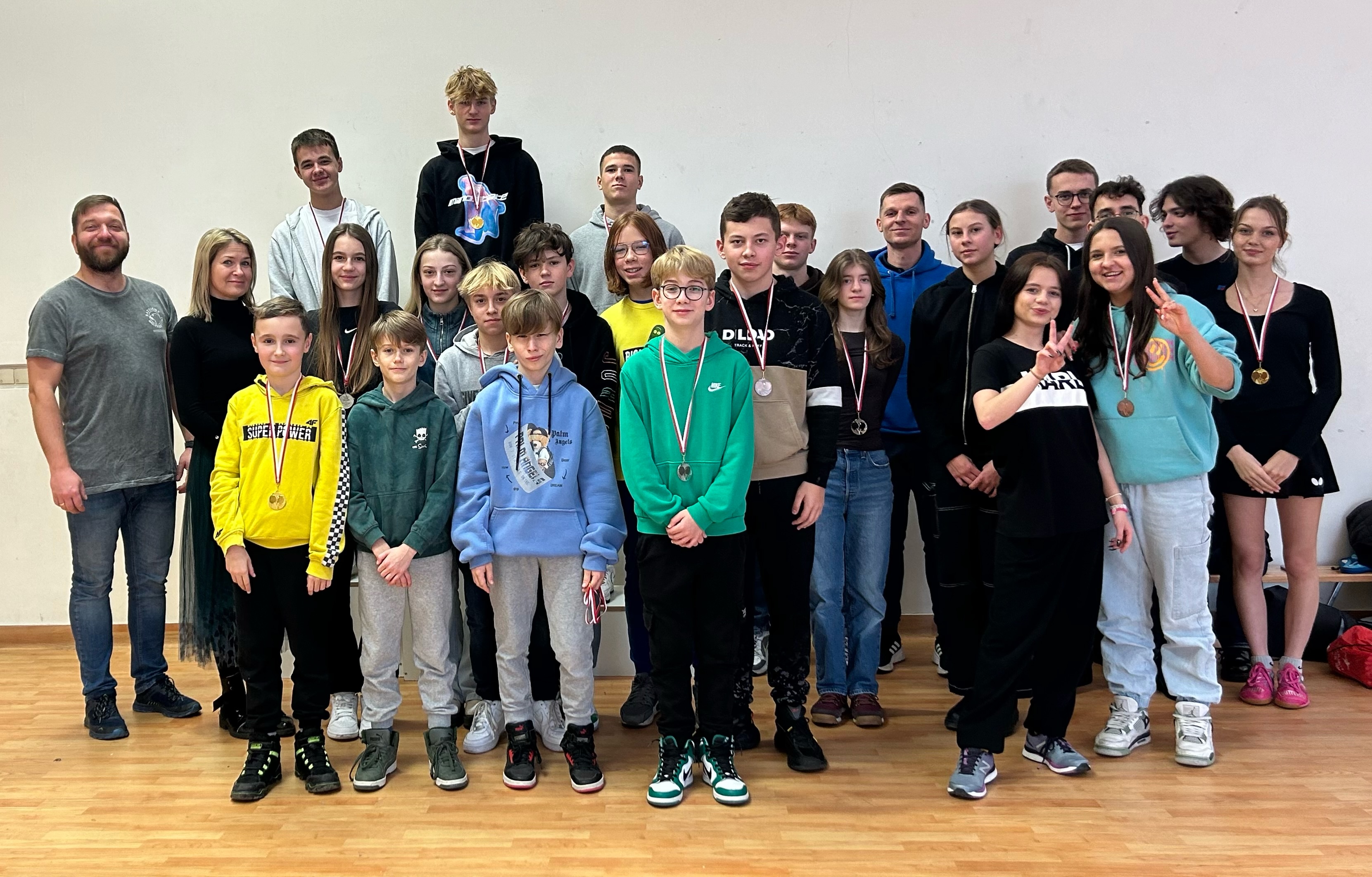 Turniej tenisa stołowego o Mistrzostwo Akademickiego Liceum Milenium