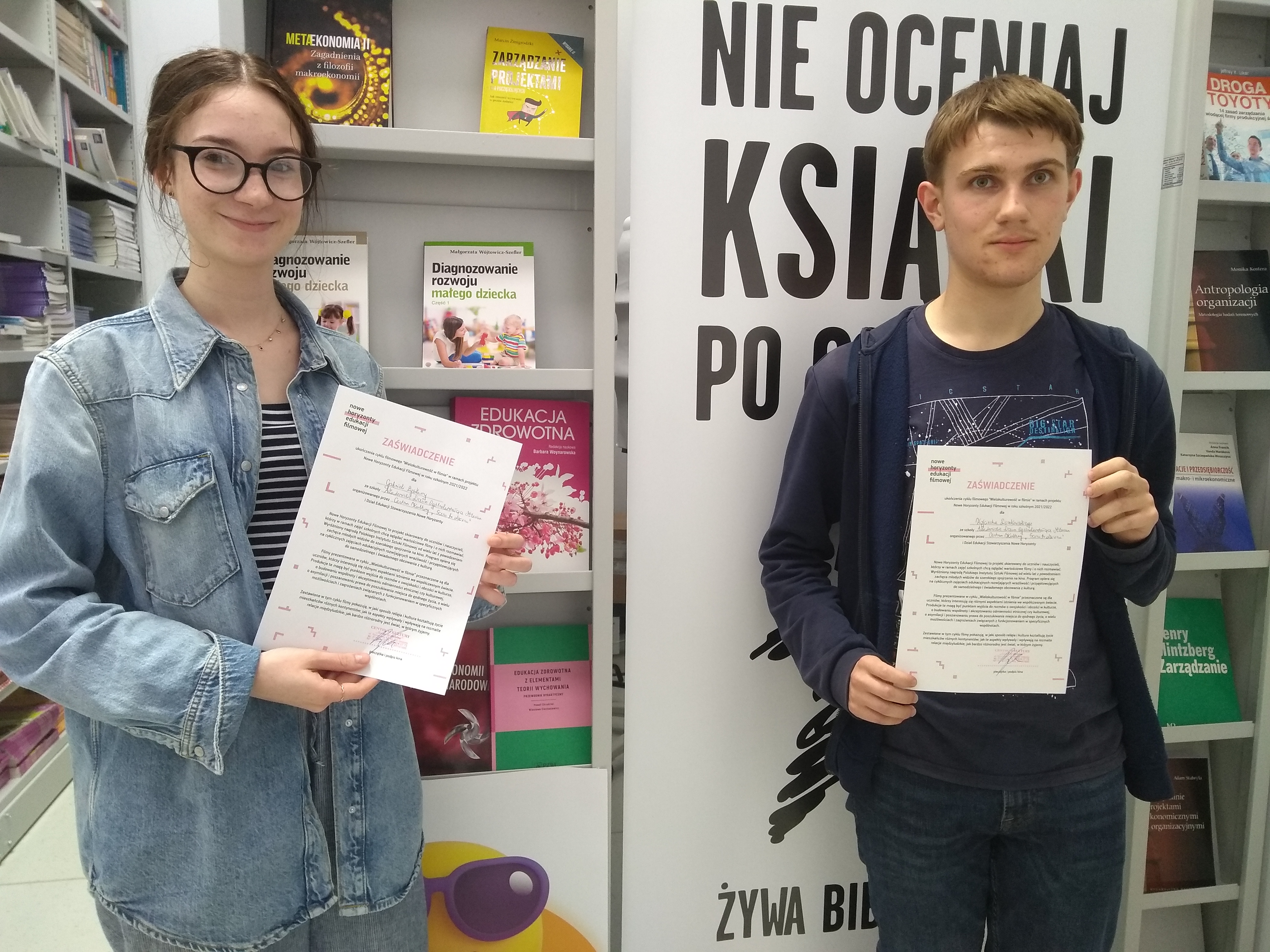 Uczniowie profilu humanistycznego ALO Milenium  uczestniczyli w projekcie Nowe Horyzonty Edukacji Filmowej